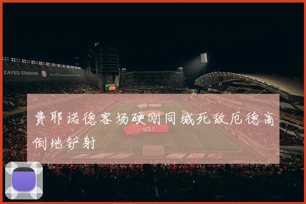 费耶诺德客场硬刚同城死敌厄德高倒地铲射